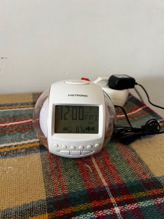 Reloj Despertador Metronic Sonidos Naturaleza