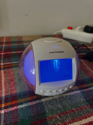 Reloj Despertador Metronic Sonidos Naturaleza