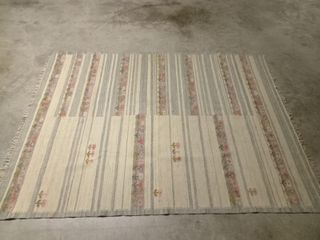 Tappeto scandinavo 175x240 cm tessuto a mano