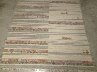 Tappeto scandinavo 175x240 cm tessuto a mano