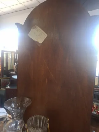 Vitrina Buro Madera y Cristal