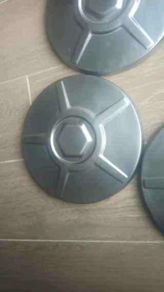 Tapacubos Cromados Simca 1200 (Set 4)