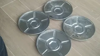 Tapacubos Cromados Simca 1200 (Set 4)