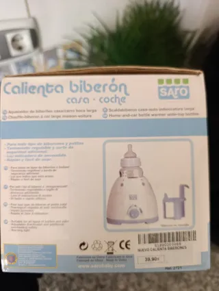 Calienta biberón Saro casa y coche