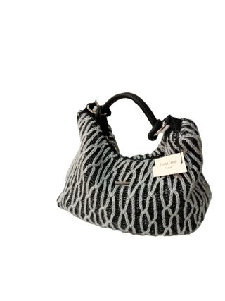 Borsa Teresa Cambi lana intrecciata
