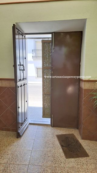 Paneles correderos de esparto natural