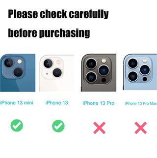 Lente di cristallo per fotocamera posteriore iPhone 13/13 Mini