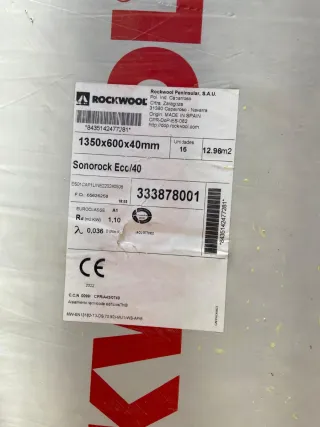 Aislamiento Rockwool