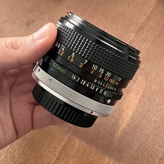 Obiettivo Canon FD 50mm 1.4 S.S.C.