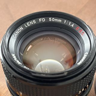 Obiettivo Canon FD 50mm 1.4 S.S.C.