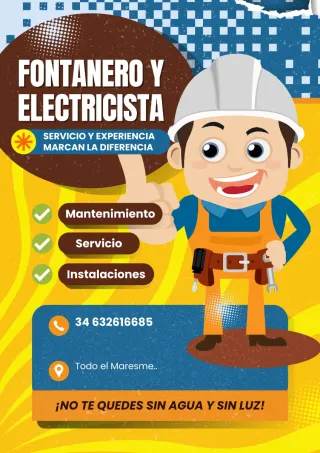 Manitas..de electricidad y fontanería..