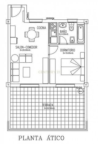 Ático en venta en Plaza de la Luz en Ejido (El)