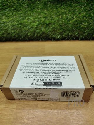 Juego de brocas Amazon Basics