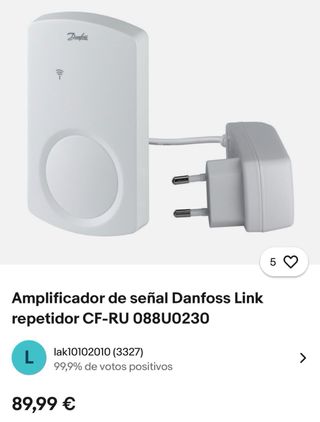 Amplificador Danfoss CF-RU Blanco