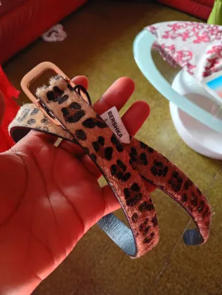 Cintura Bershka stampa leopardo