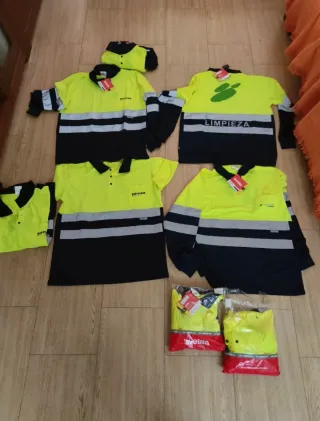 Lote 8 Camisetas Velilla. Alta Visibilidad