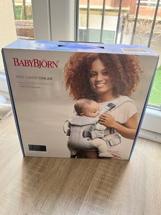 Mochila Porta Bebé BabyBjörn One Air Azul