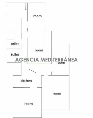 Piso en venta en El Calvari en Valencia