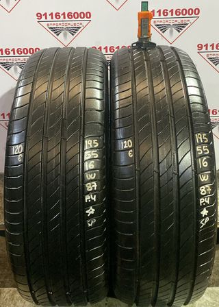 195 55 16 W MICHELIN RUEDA AL 90% VIDA UTIL