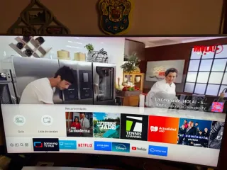 TV Samsung Curva 65 + Barra Sonido