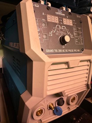 Saldatrice Lokermann Grand Tig 200 AC/DC