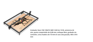 Grabador Láser CNC ZBAITU M81 10W