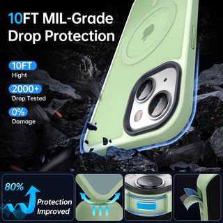 Cover magnetica iPhone 14 Plus in silicone ultra sottile