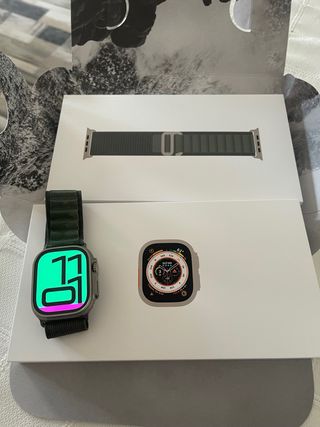 Apple Watch Ultra 49mm Titanio Verde