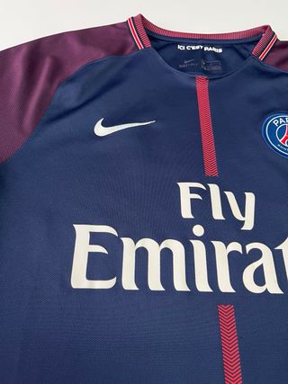 Camiseta PSG 2017 2018 Mbappé 7 Nike Talla XL