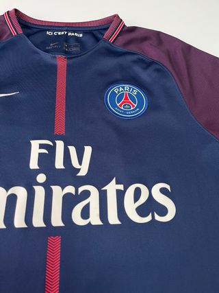 Camiseta PSG 2017 2018 Mbappé 7 Nike Talla XL