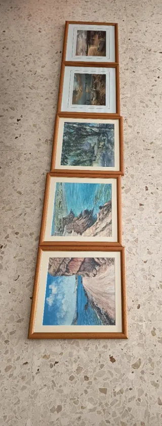 Conjunto de cuadros de Altea