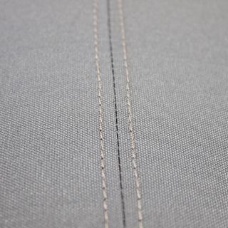 Divano Lounge Modulare Stile Moderno Tessuto Grey