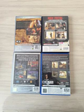 Lote 4 Giochi PS2: God of War, Scarface, Max Payne