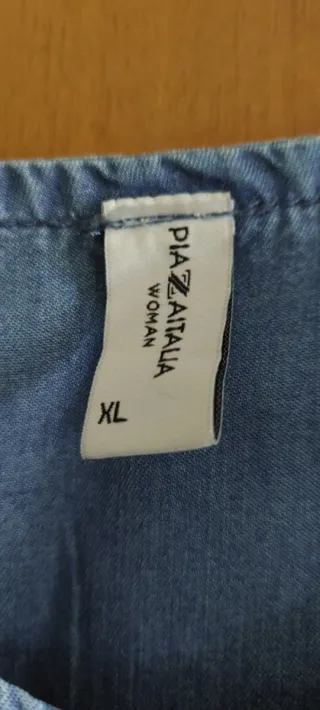 Abito donna estivo lungo in denim