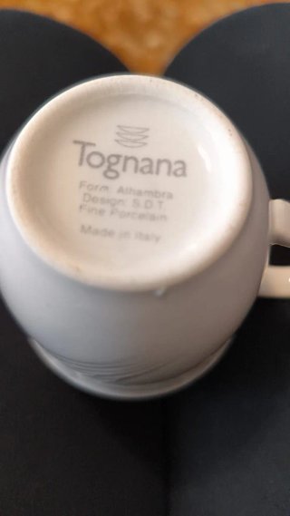 Juego de café/té de porcelana completo