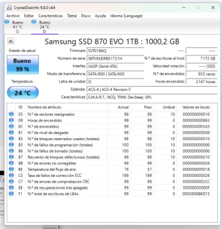 SSD Samsung 870 EVO 1TB