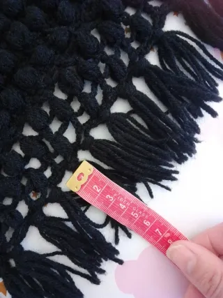 Manton o toquilla para niña