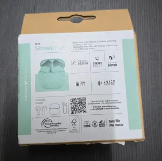 Auriculares Energy Sistem Streetmusic Verdes