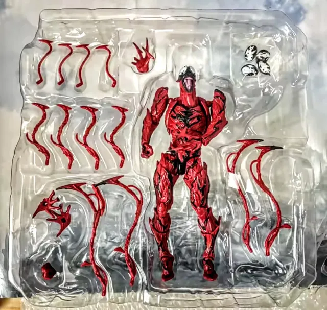 FIGURA DE ACCIÓN "RED VENOM CARNAGE". (MARVEL).