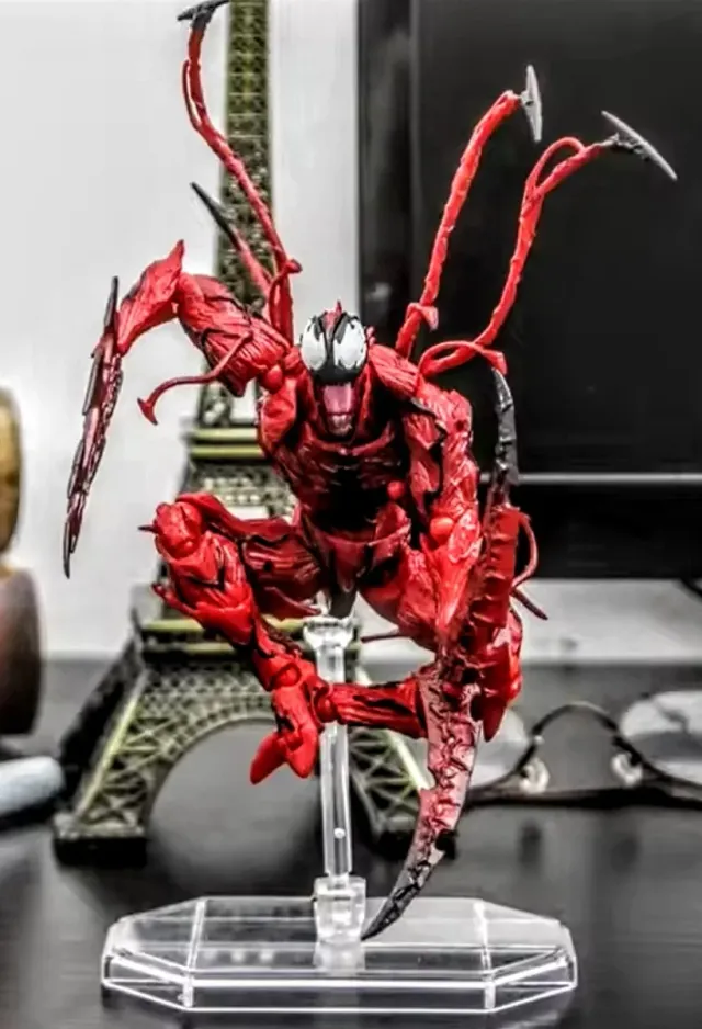 FIGURA DE ACCIÓN "RED VENOM CARNAGE". (MARVEL).