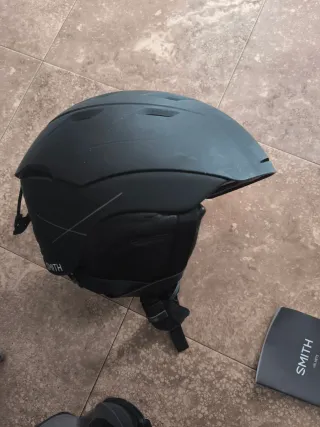 Casco Smith Ski/Snowboard Negro