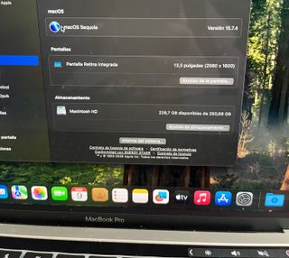MacBook Pro 2018 i7 2,7GHz 13.3" 16GB RAM 256GB