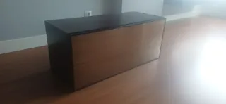 Mueble TV La OCA cristal y madera