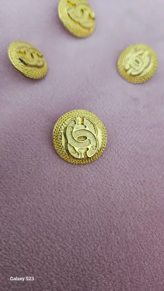 Bottoni Chanel Vintage Oro