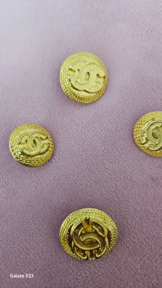 Bottoni Chanel Vintage Oro