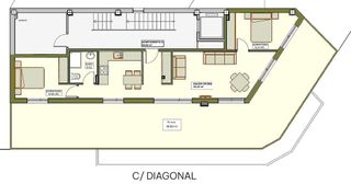 Ático en venta en San Antonio en Palencia