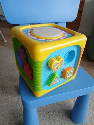 Cubo actividades musicales y juegos