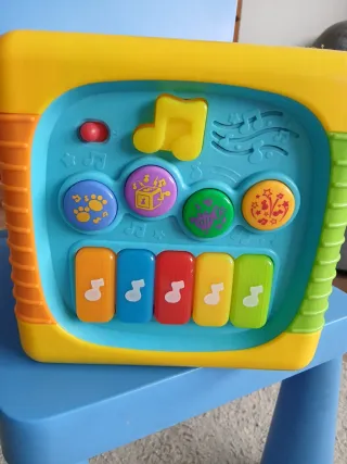 Cubo actividades musicales y juegos