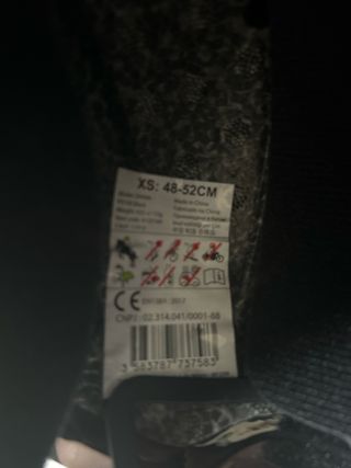 Casco de equitación Fouganza negro