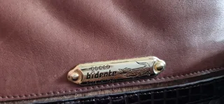 Borsa Kelly Marrone Coccodrillo con Lucchetto